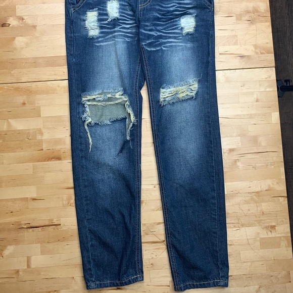 🌟 5 for $35 Machine Distressed Overall pants - Picture 4 of 4